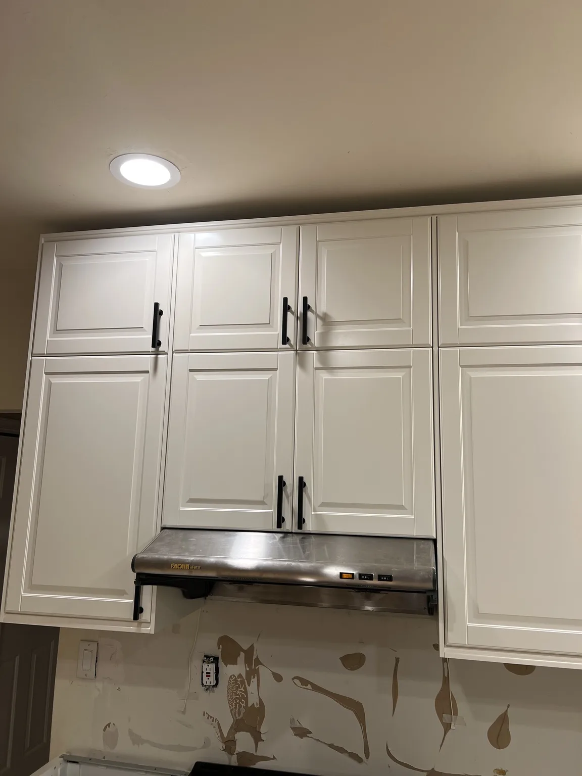 IKEA kitchen installation near Queens, NY — White Shaker U-Shaped Kitchen